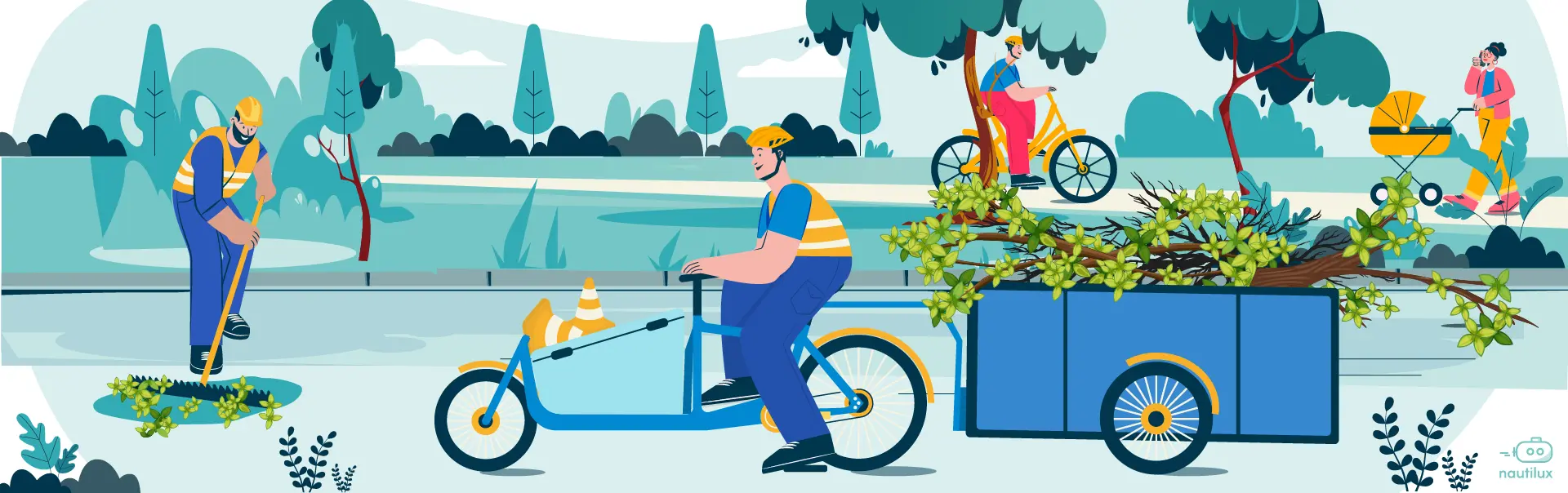 Gestion des espaces verts municipaux - OpenGST